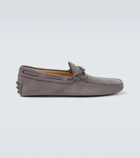 Gommino Tod's Suede Loafers, Gray