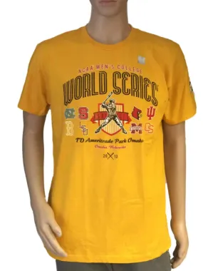 2013 College World Series Teams CWS Omaha The Victory Gold T-Shirt