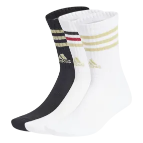 3-Stripes Cushioned Crew Socks 3 Pairs