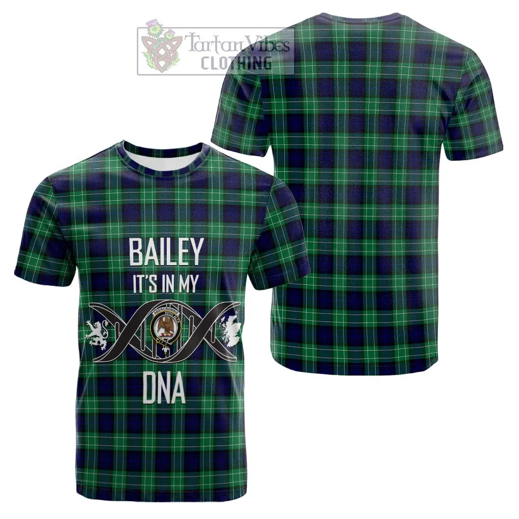 Abercrombie Tartan Cotton T-shirt with Family Crest DNA In Me Style