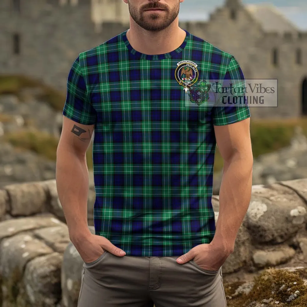 Abercrombie Tartan Cotton T-Shirt with Family Crest