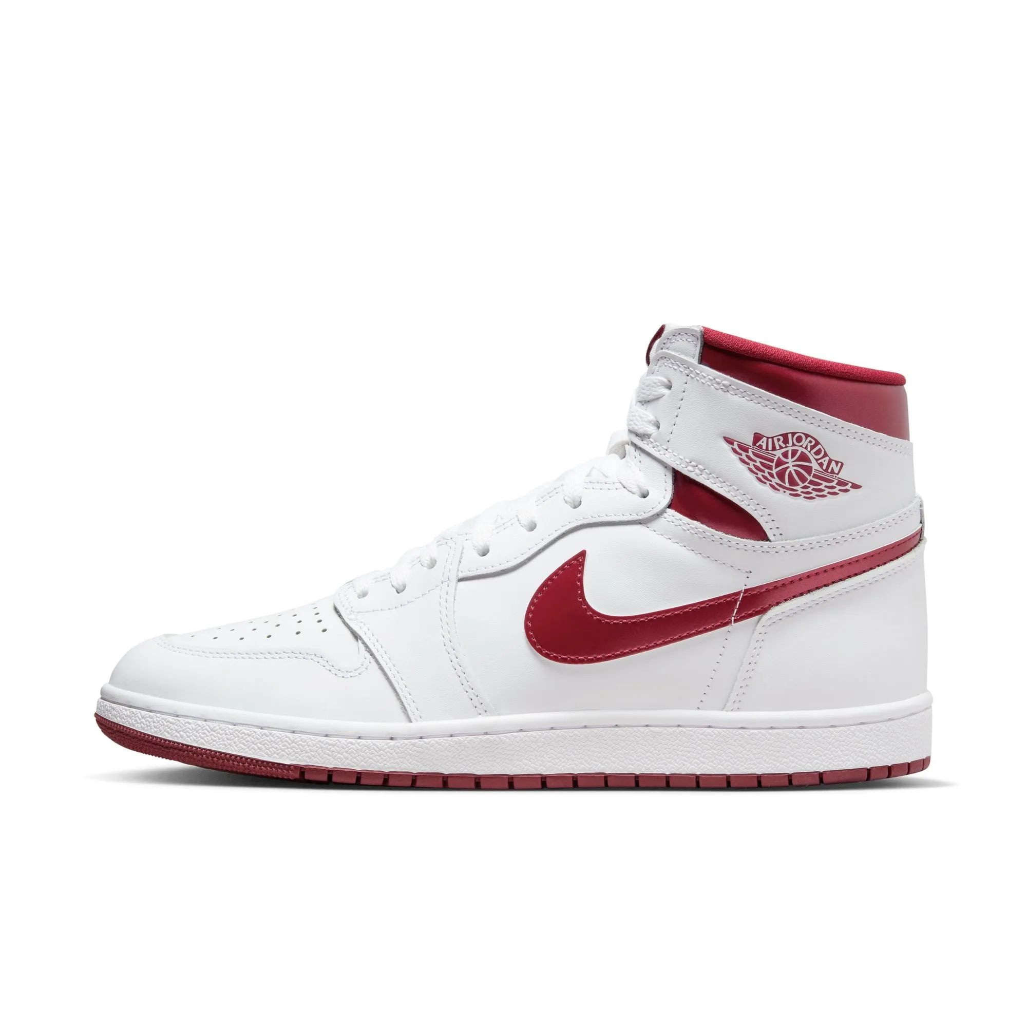 Air Jordan 1 Hi 85 (White/Team Red/White)