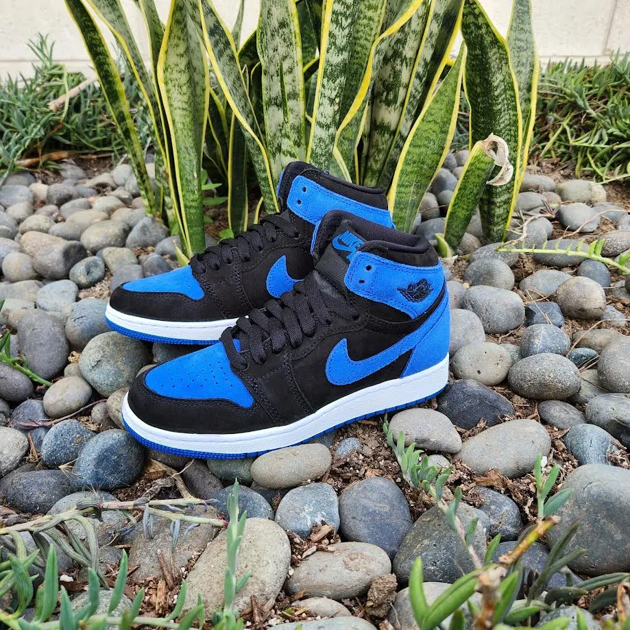 Air Jordan 1 High OG GS 'Suede Royal'