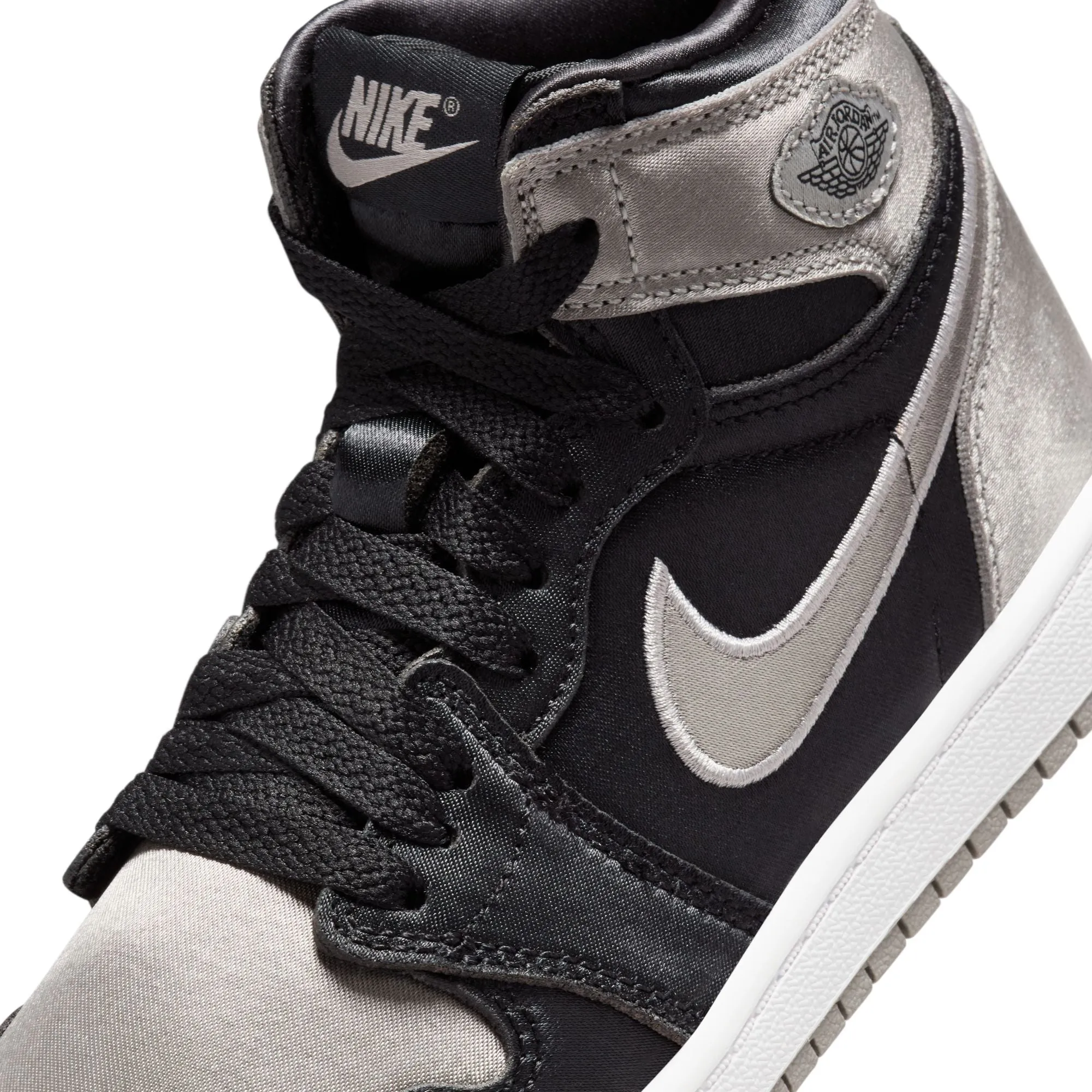 Air Jordan 1 Retro High Og (PS) - BLACK/MEDIUM GREY-WHITE