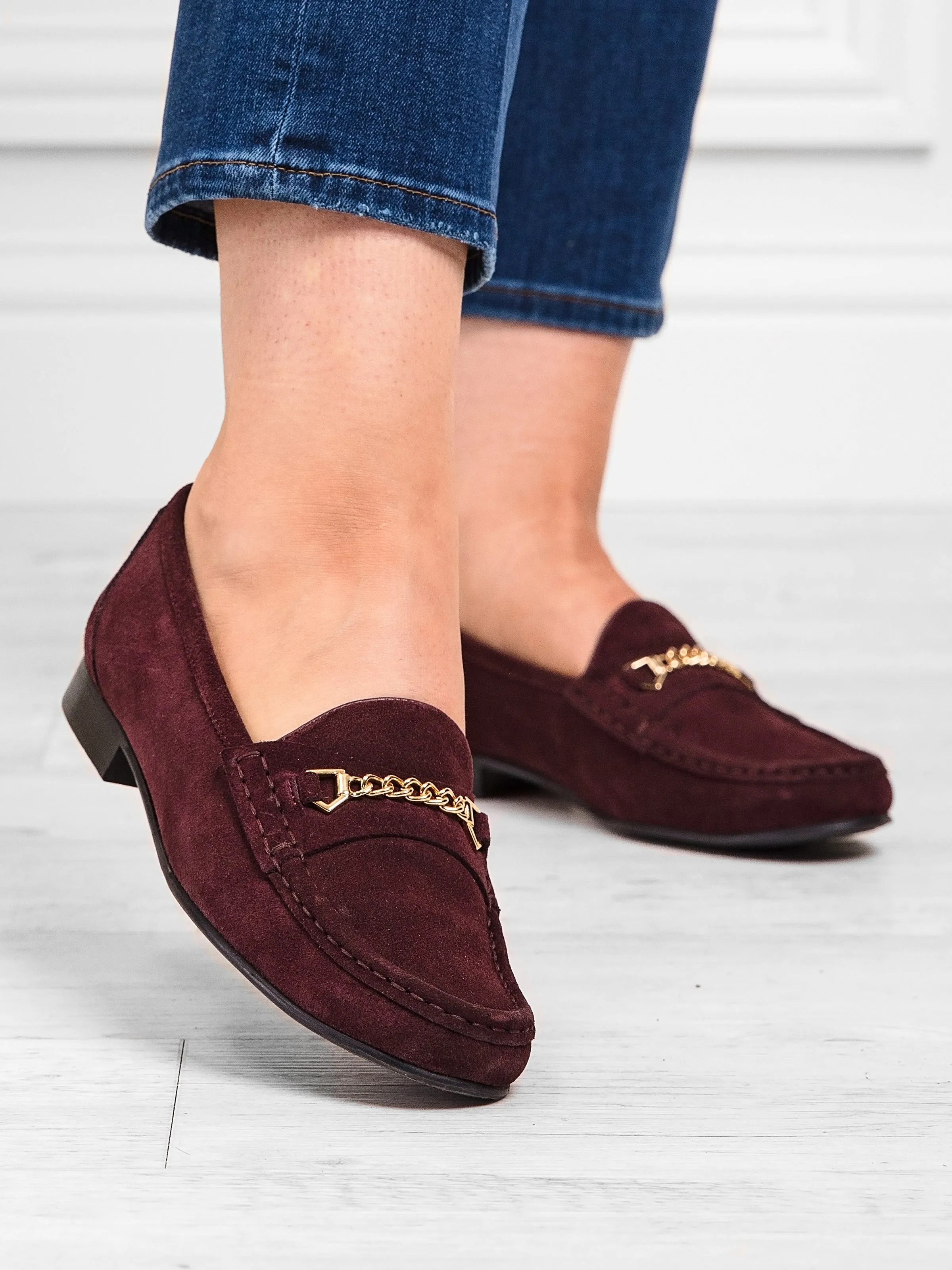 Apsley - Plum Suede