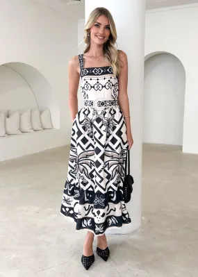 Arietta Maxi Dress - Siena