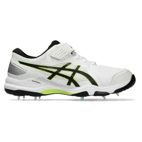 Asics Speed Menace Cricket Spikes White/Black