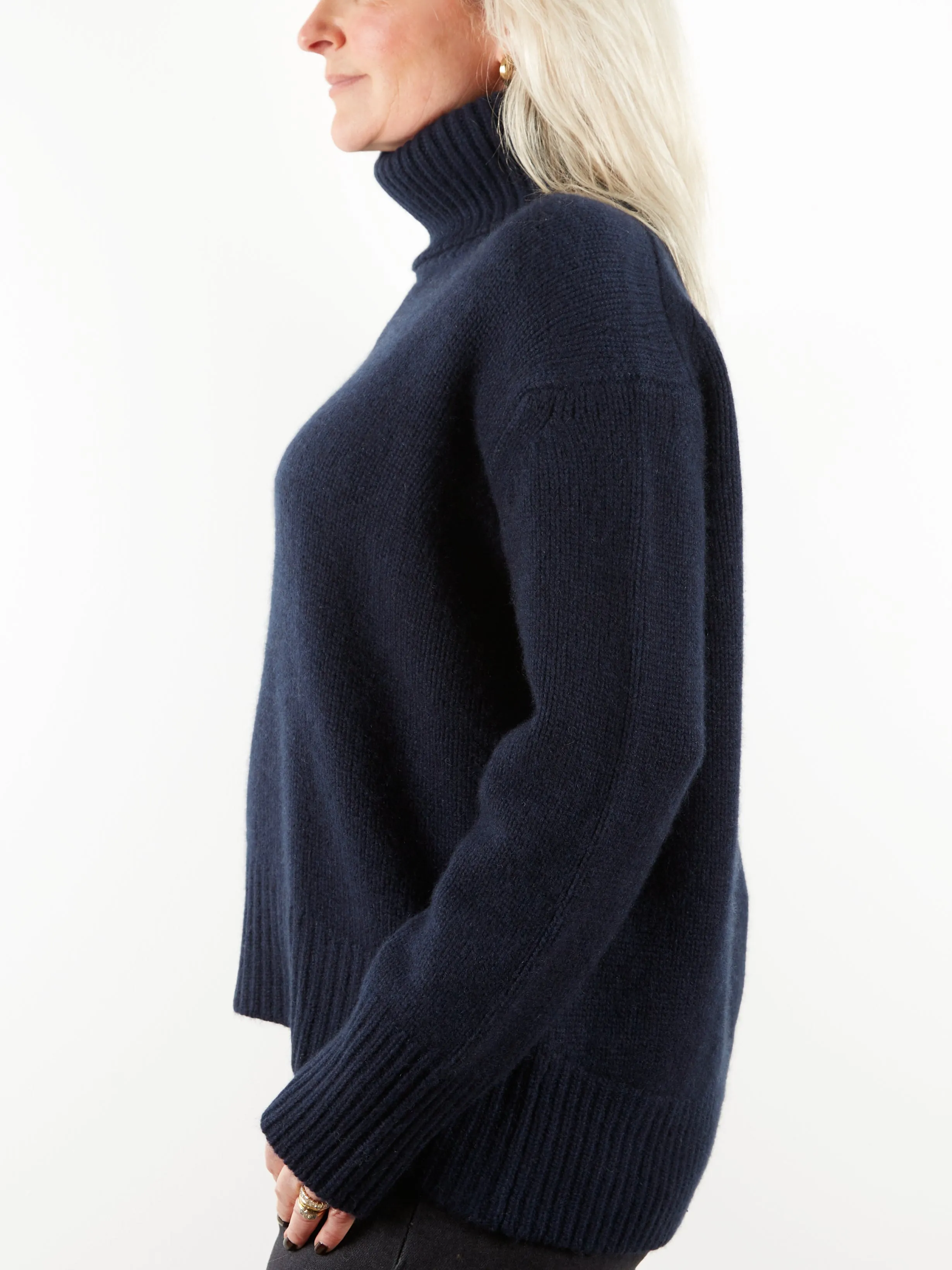 Audrey Knit Marine