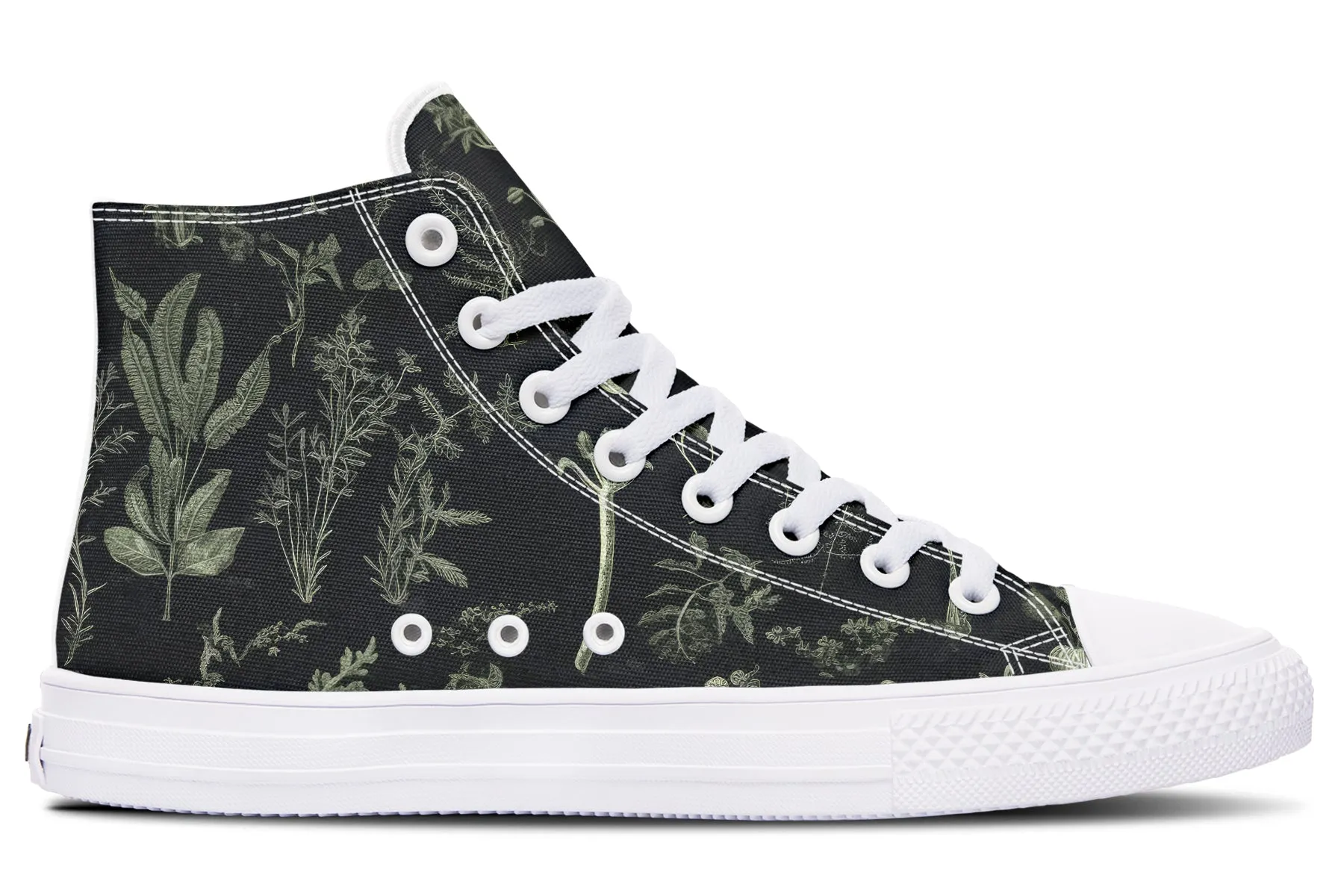 Autumn Memoir High Tops - Classic Premium Canvas Shoes with Comfortable and Durable Soles