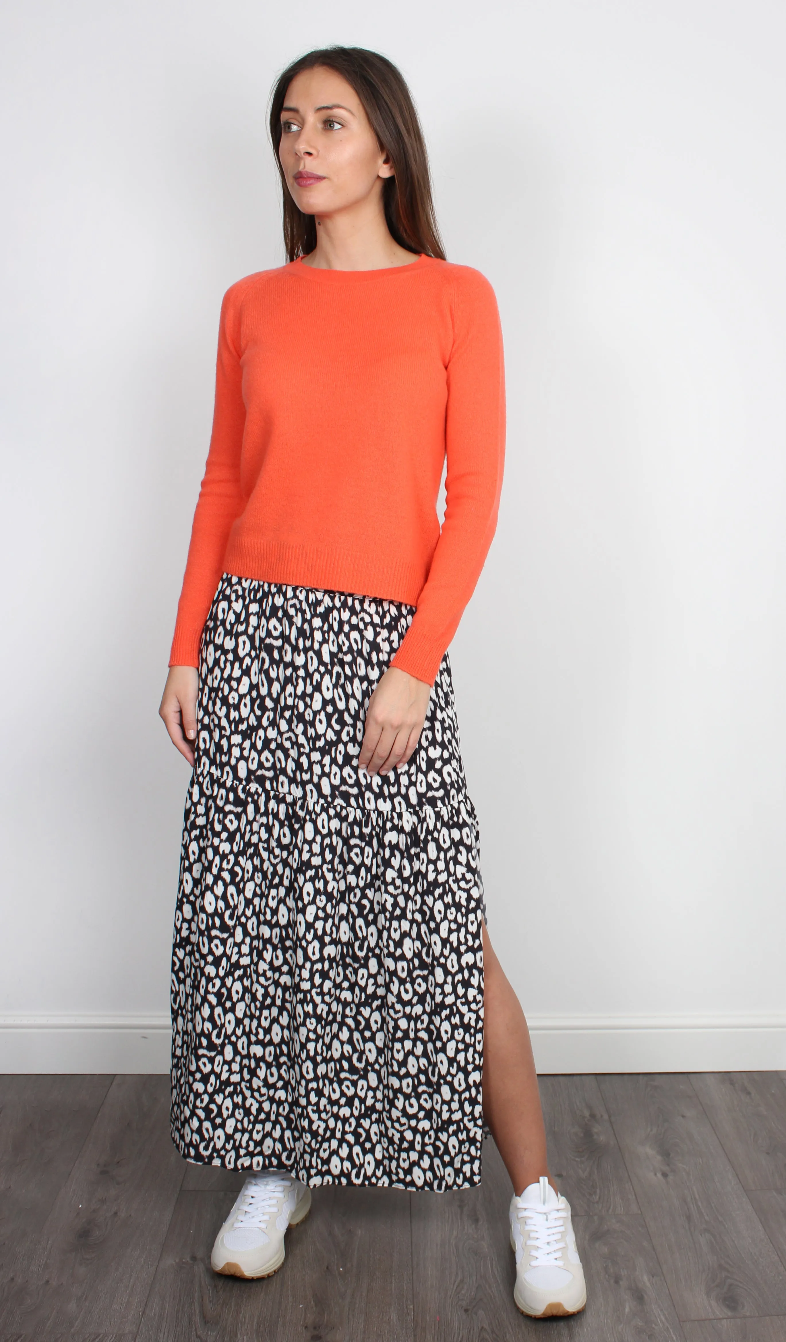 Bellerose Hozz leopard-print skirt