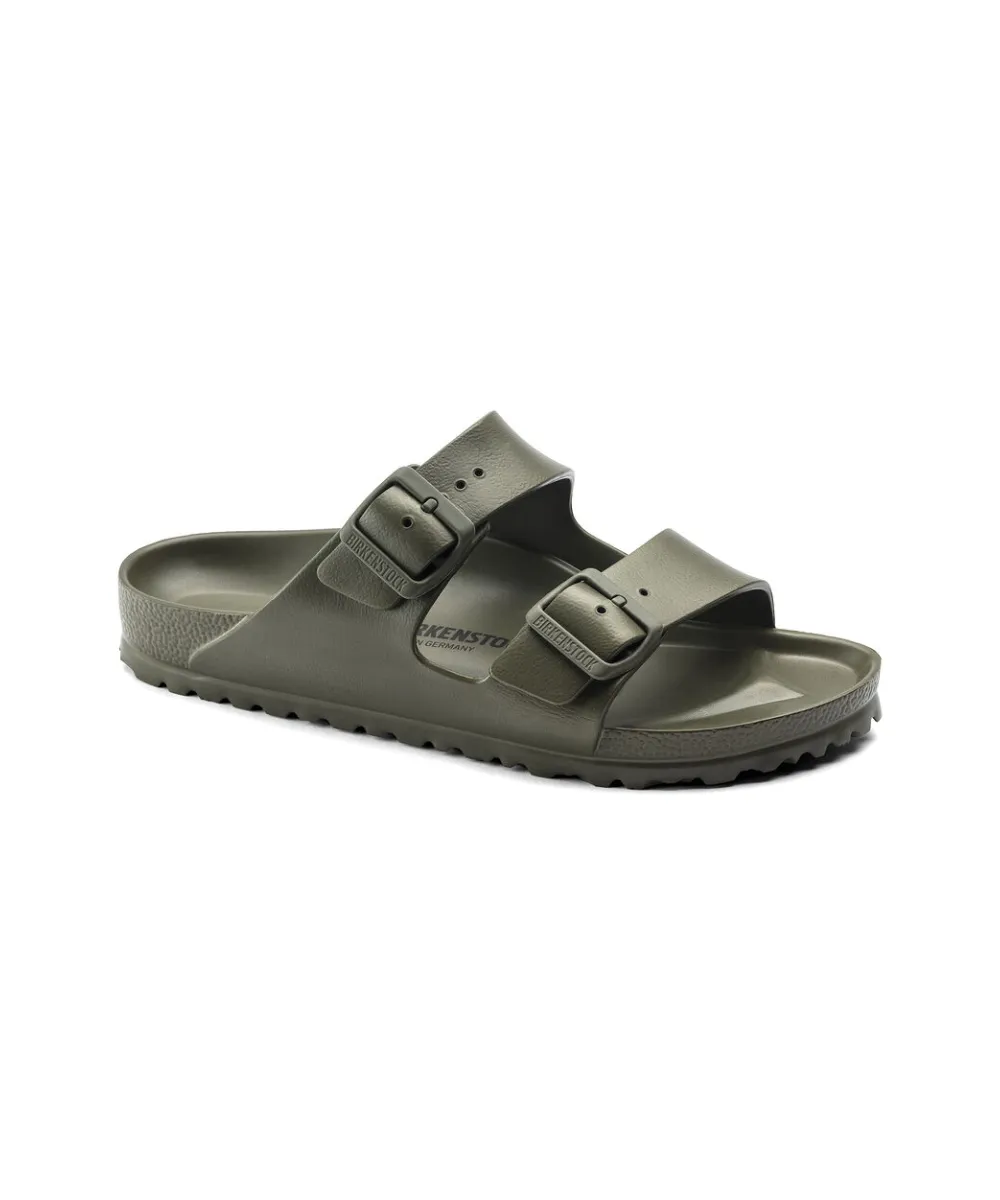 BIRKENSTOCK ARIZONA ESSENTIALS REGULAR FIT IN KHAKI