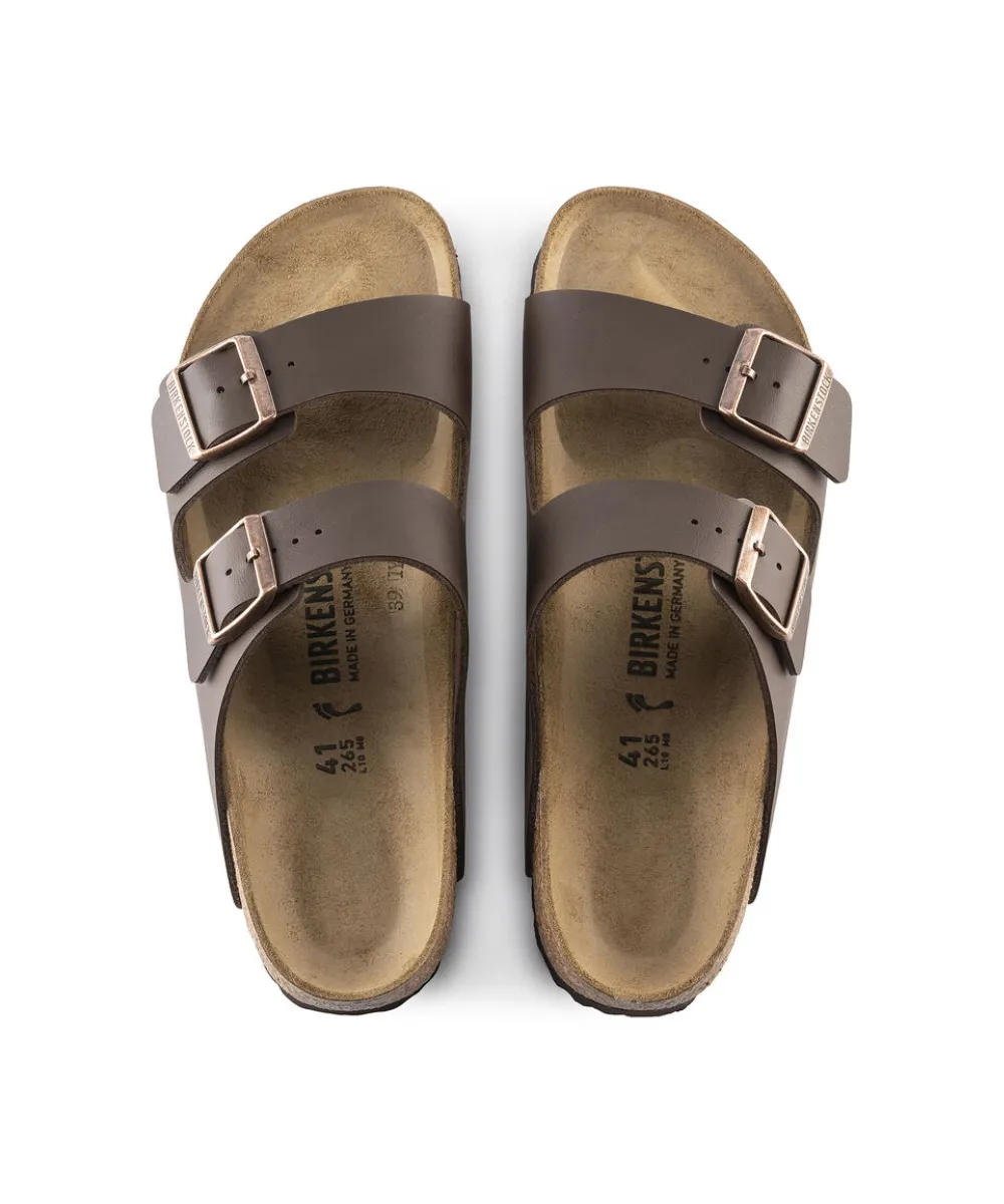 BIRKENSTOCK ARIZONA REGULAR FIT IN DARK BROWN