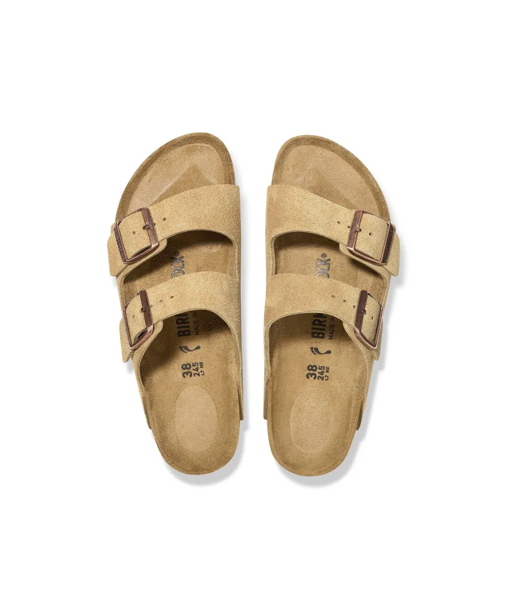 BIRKENSTOCK ARIZONA SUEDE LEATHER NARROW FIT