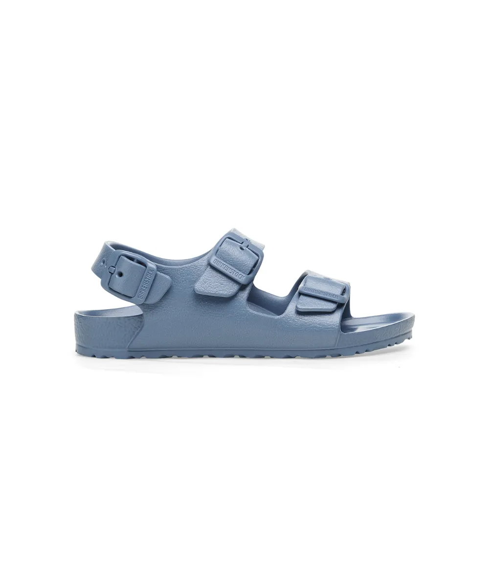 BIRKENSTOCK MILANO KIDS ESSENTIALS NARROW FIT IN ELEMENTAL BLUE