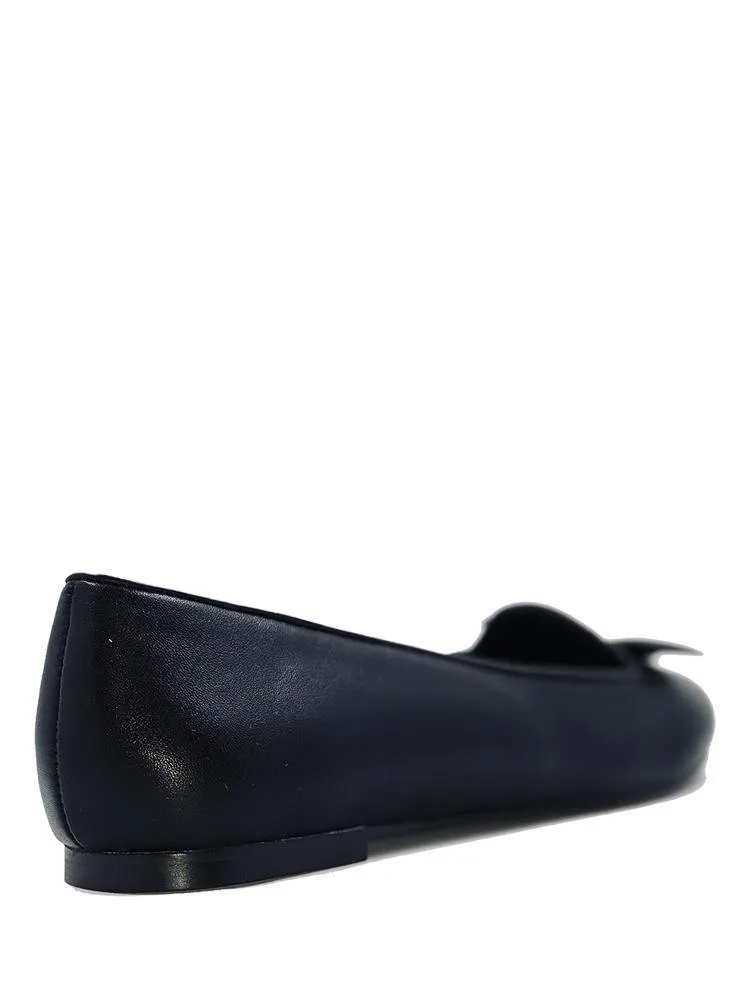 Black Lydia Bat Flats