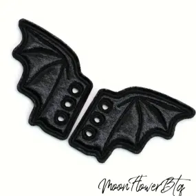 Black Shoe Bat Wings