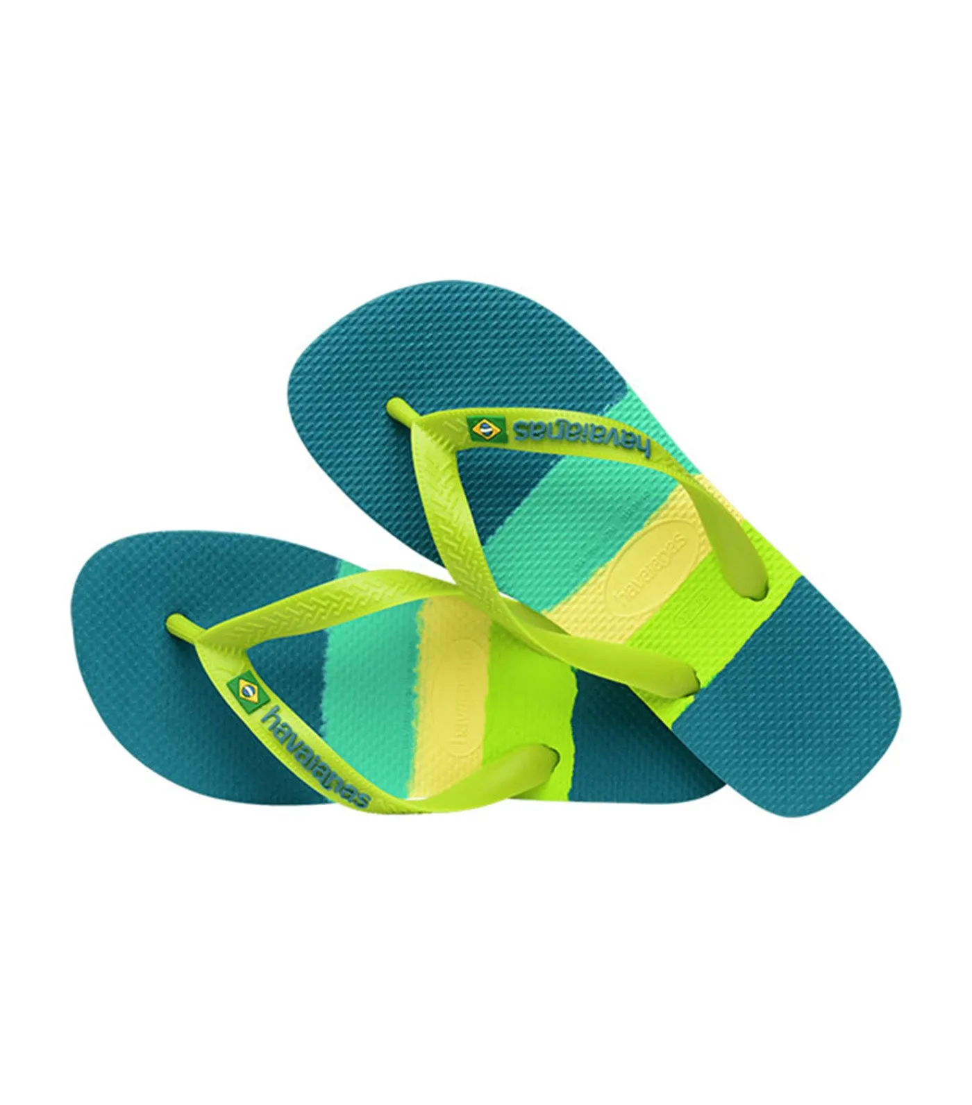 Brasil Tech Flip Flops Vibe Green