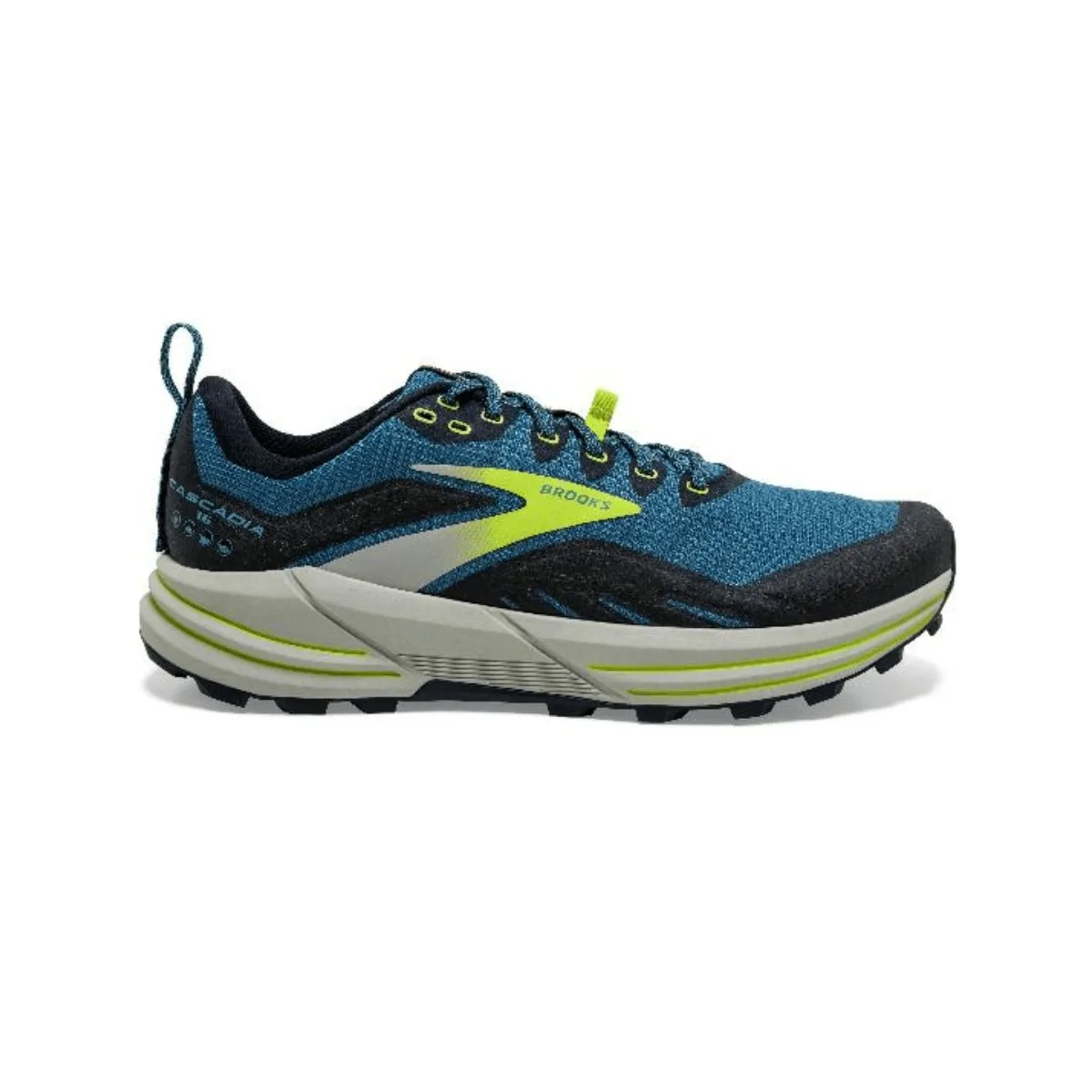 Brooks Cascadia 16 Shoes Blue Yellow White AW21