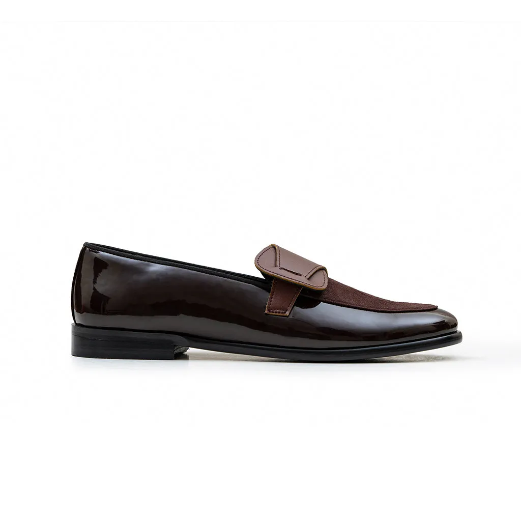 BUTTERFLY LOAFERS-BROWN