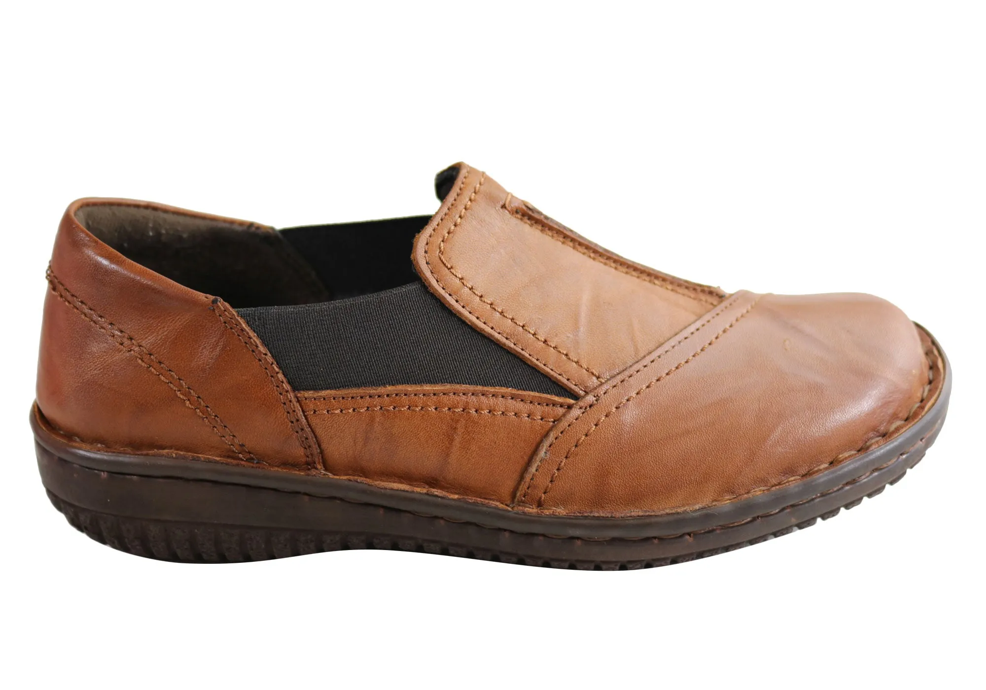 Cabello Comfort Womens 761-27 Leather Shoes Made In Turkey