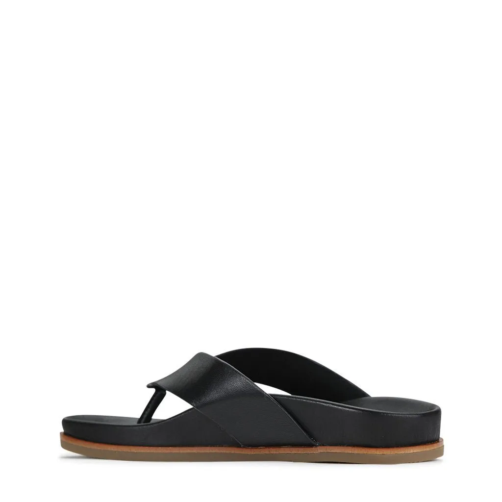 CARMEL LEATHER SANDAL