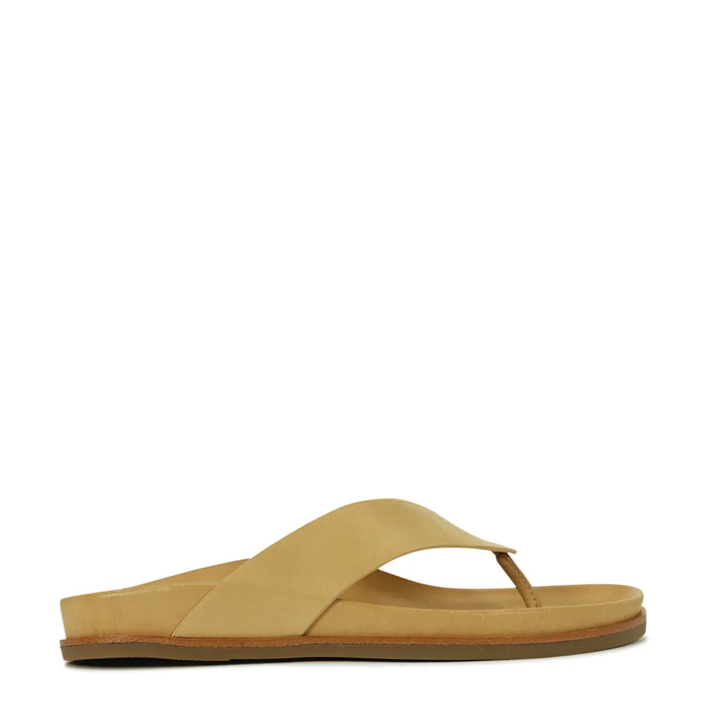 CARMEL LEATHER SANDAL