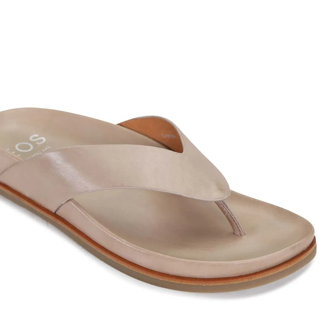 CARMEL LEATHER SANDAL