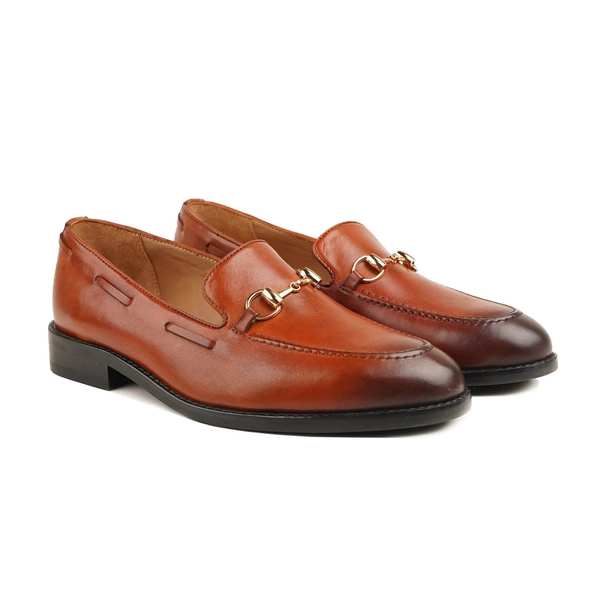 Carpi - Men's Tan Calf Leather Loafer