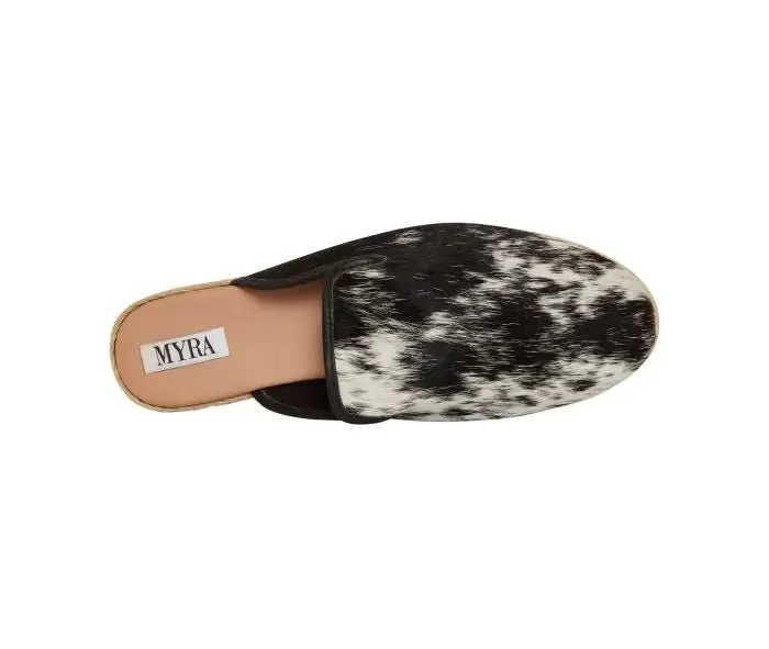 Cowhide Espadrilles - Black