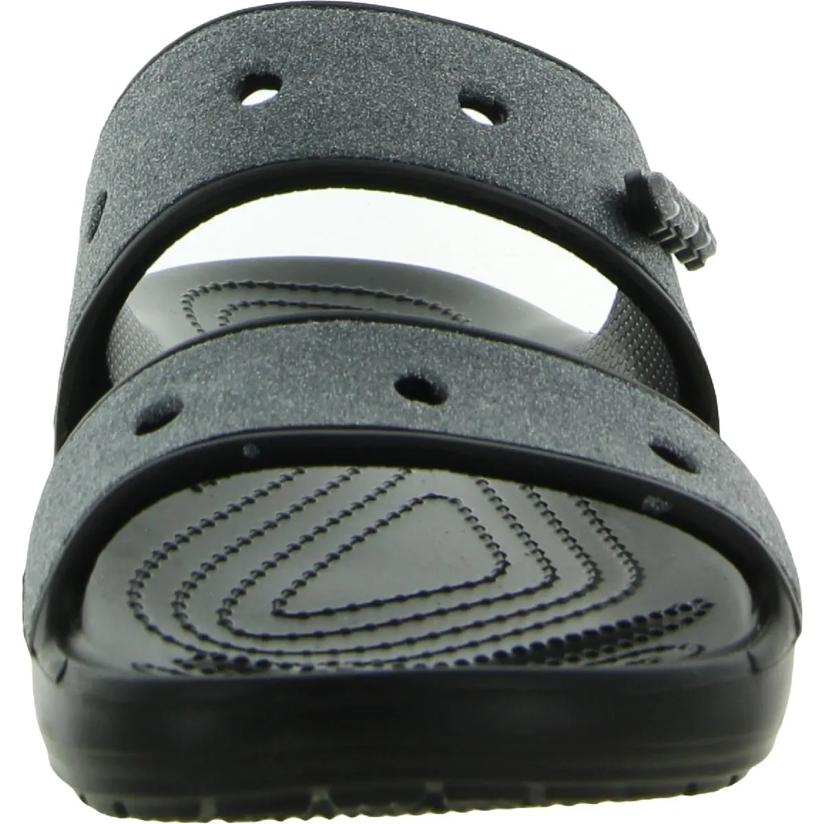 Crocs Mens Classic Glitter Open Toe Pool Slides