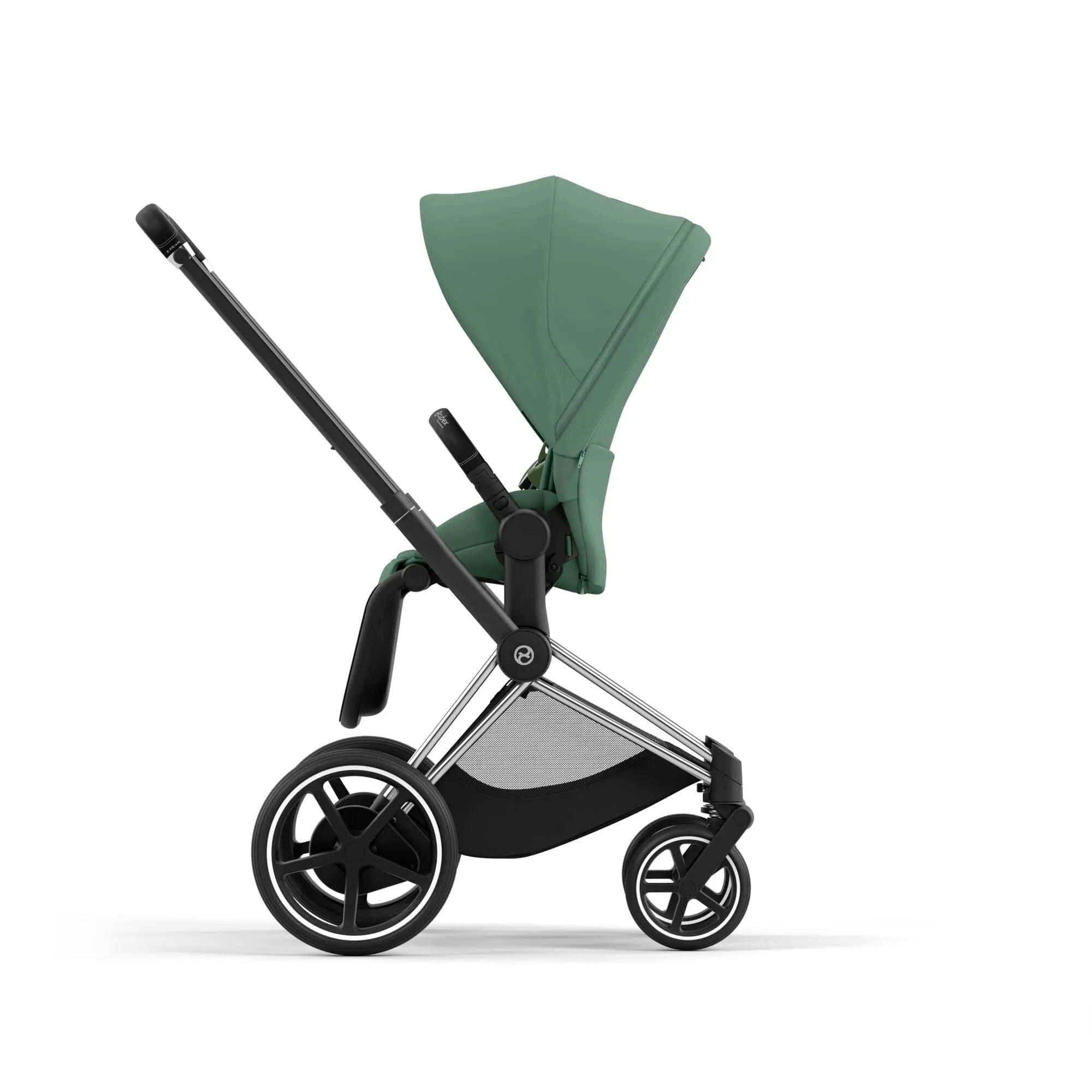 Cybex e-Priam Pram - Leaf Green