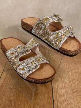 Diamante Summer Sandals