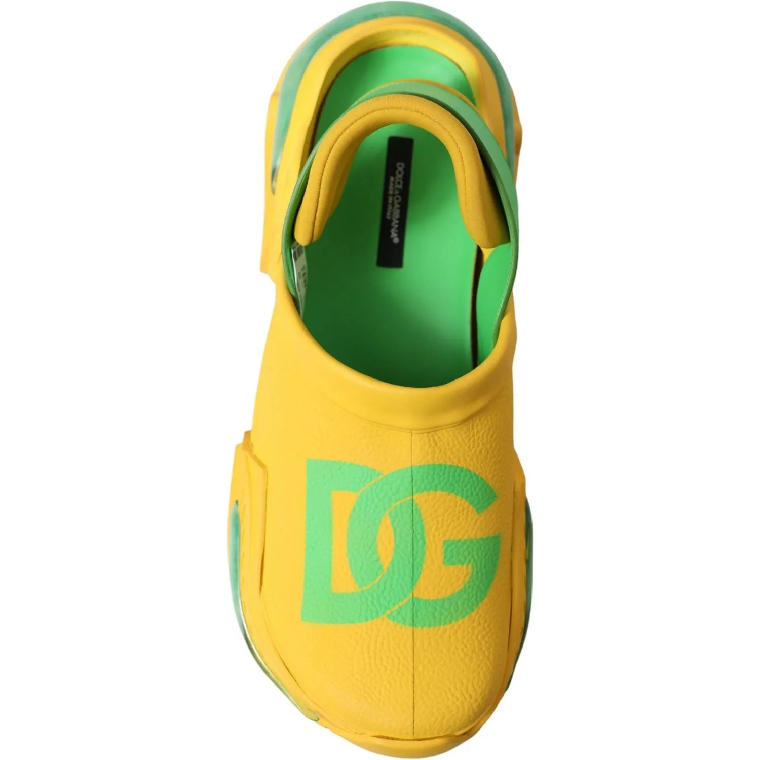 Dolce & Gabbana Chic Rubber Clogs Slippers in Lush Colors