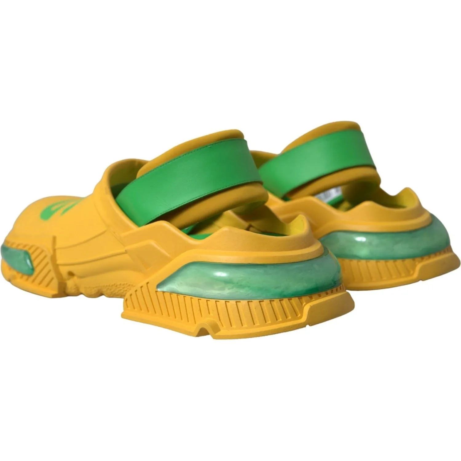 Dolce & Gabbana Chic Rubber Clogs Slippers in Lush Colors