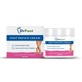 Dr Foot Foot Repair Cream, Foot Fungus, Dry Cracked Feet and Smelly Feet with Essential Oils - Tea Tree Oil, Antifungal Treatment Foot Repair - 100 gm (Pack of 2)