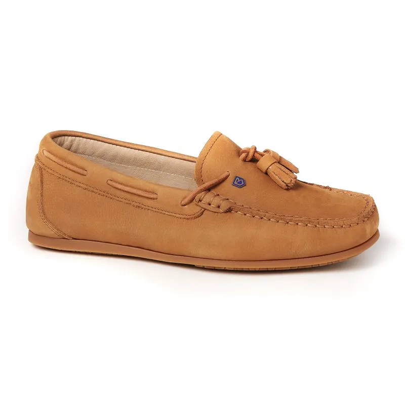 Dubarry Jamaica Ladies Leather Loafer - Tan