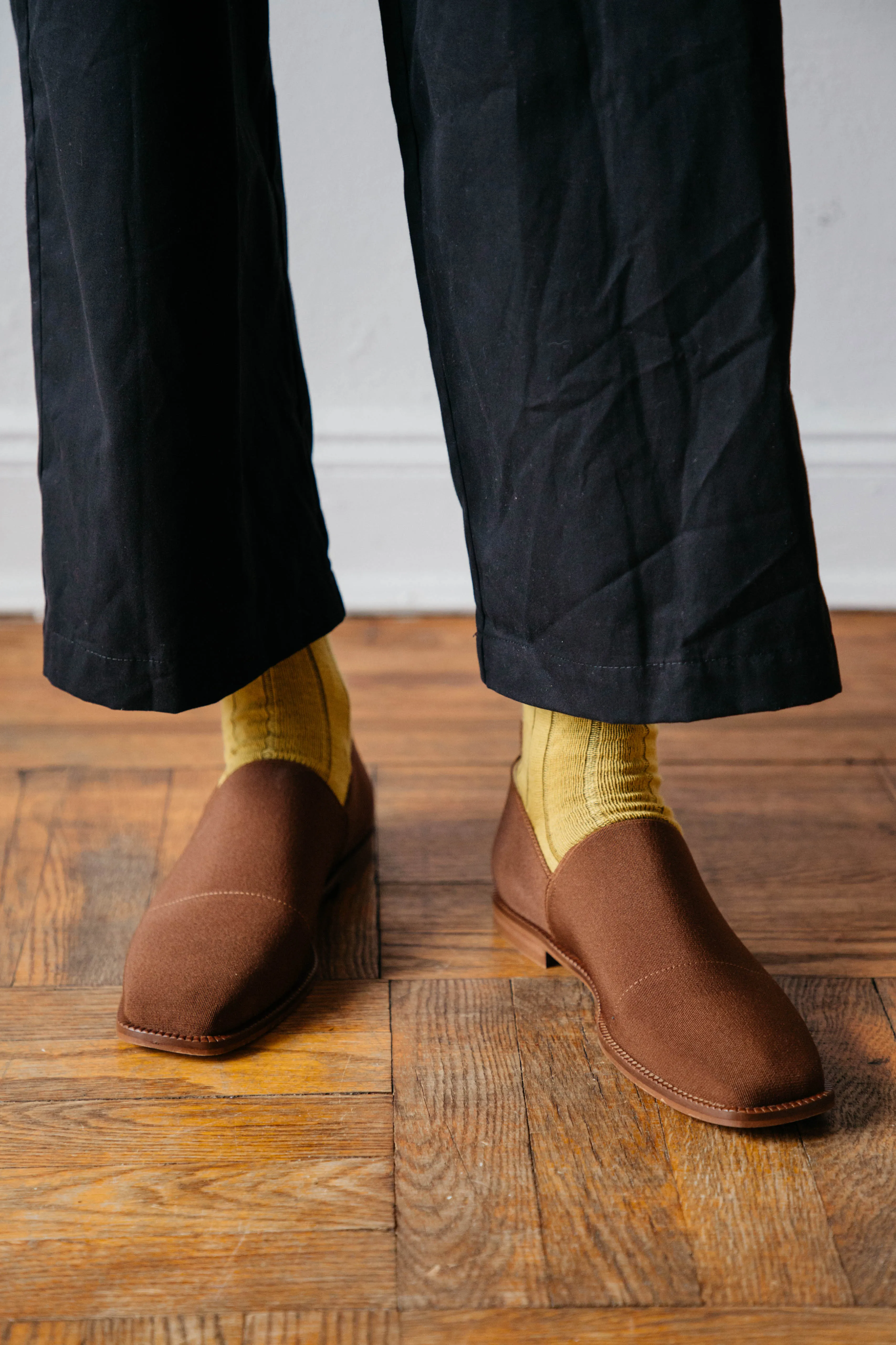 Elastic Marcel Loafer - Brown