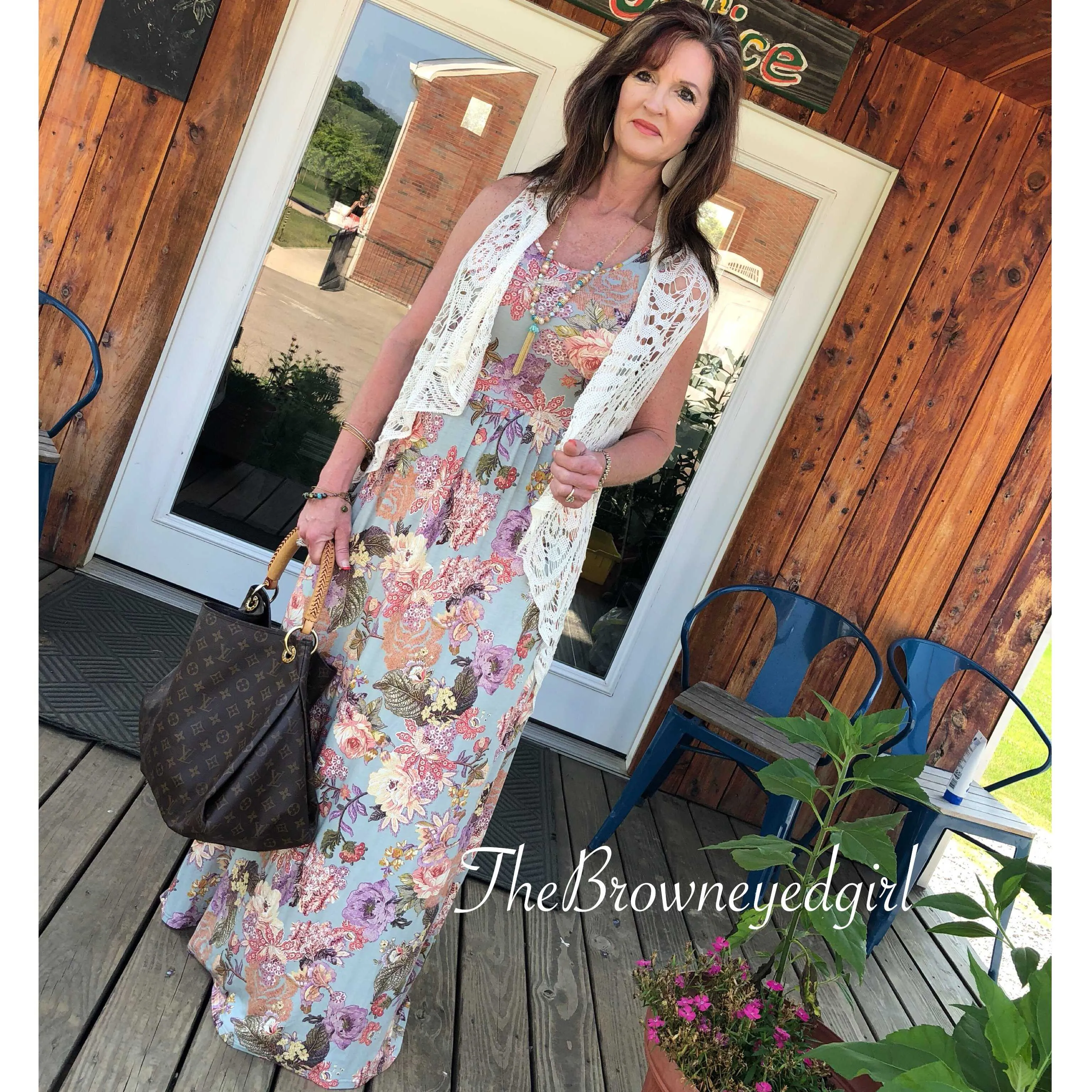 Emma Sage Vintage Floral Maxi