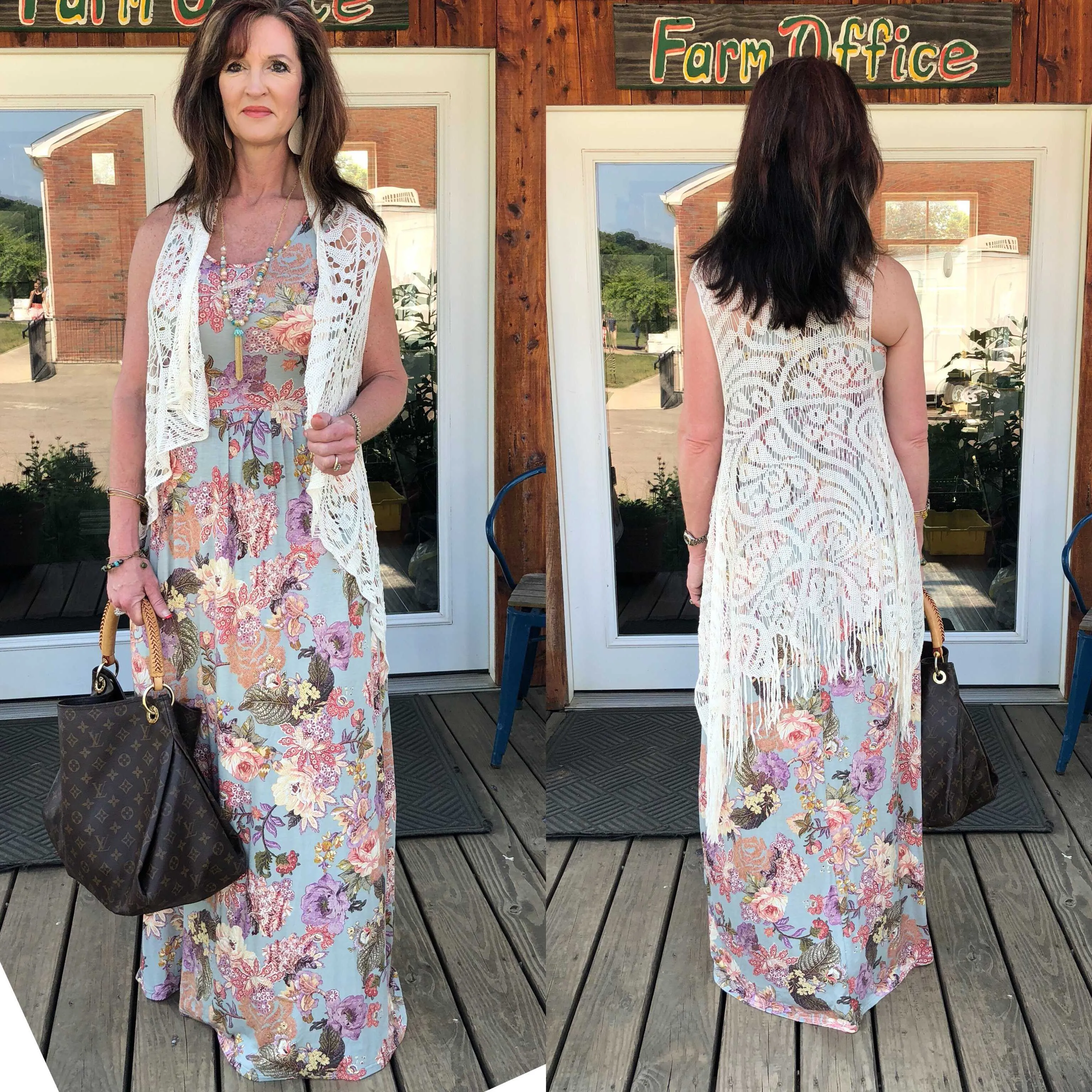 Emma Sage Vintage Floral Maxi