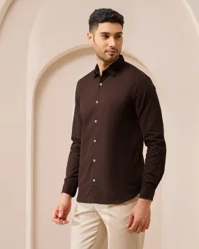 Espresso Elite - Premium Classic Fit Shirt