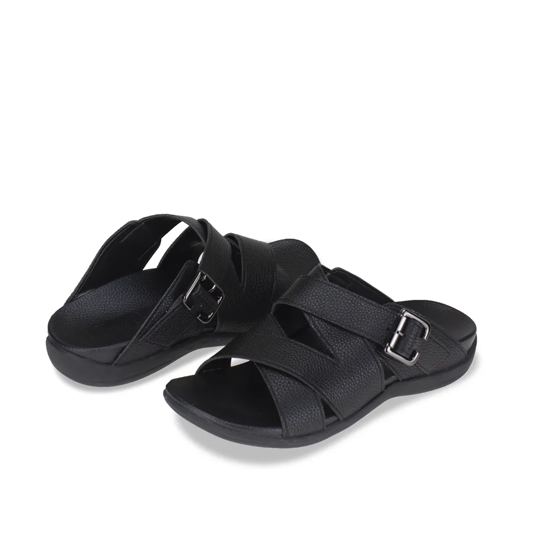 [Extra 20% off at cart] Men Multi Straps Buckle Sandals