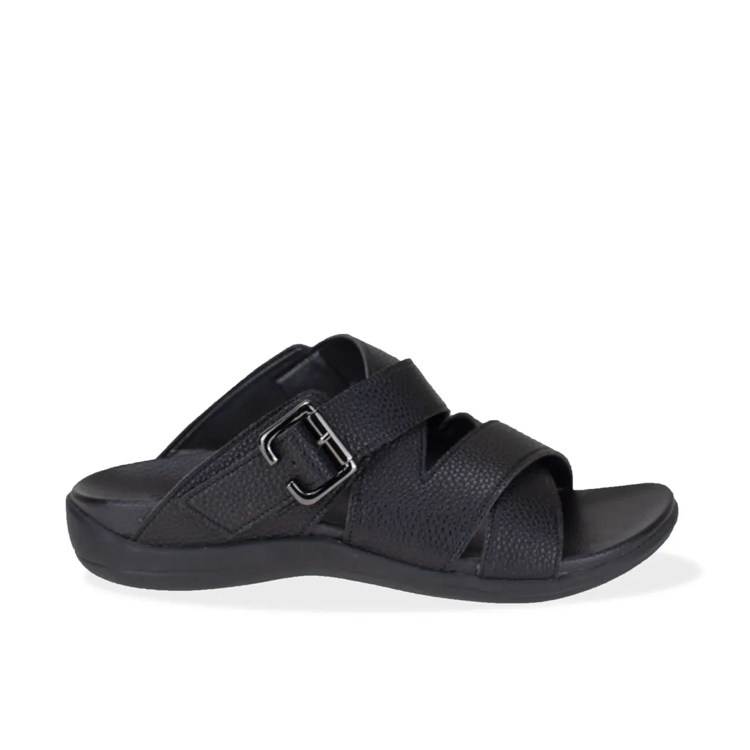 [Extra 20% off at cart] Men Multi Straps Buckle Sandals