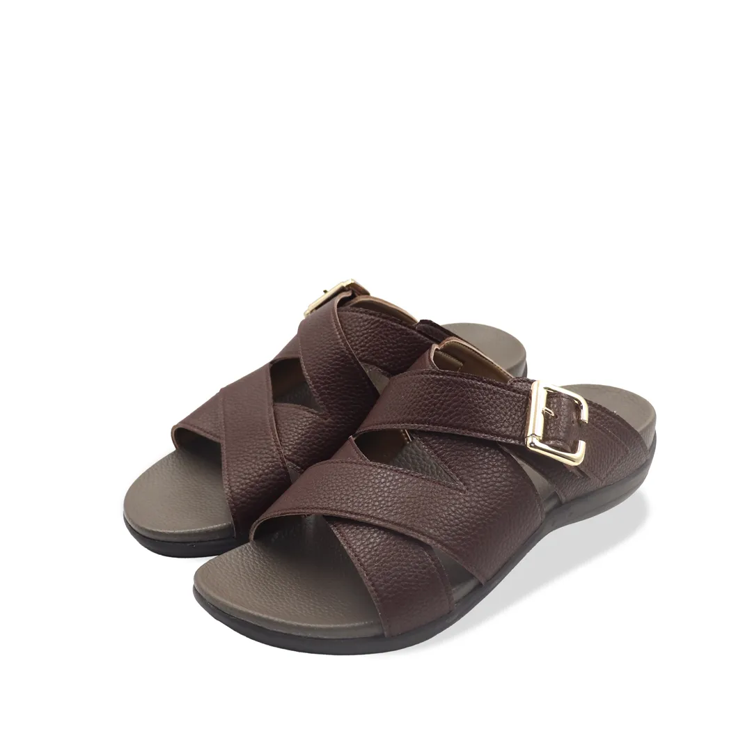 [Extra 20% off at cart] Men Multi Straps Buckle Sandals