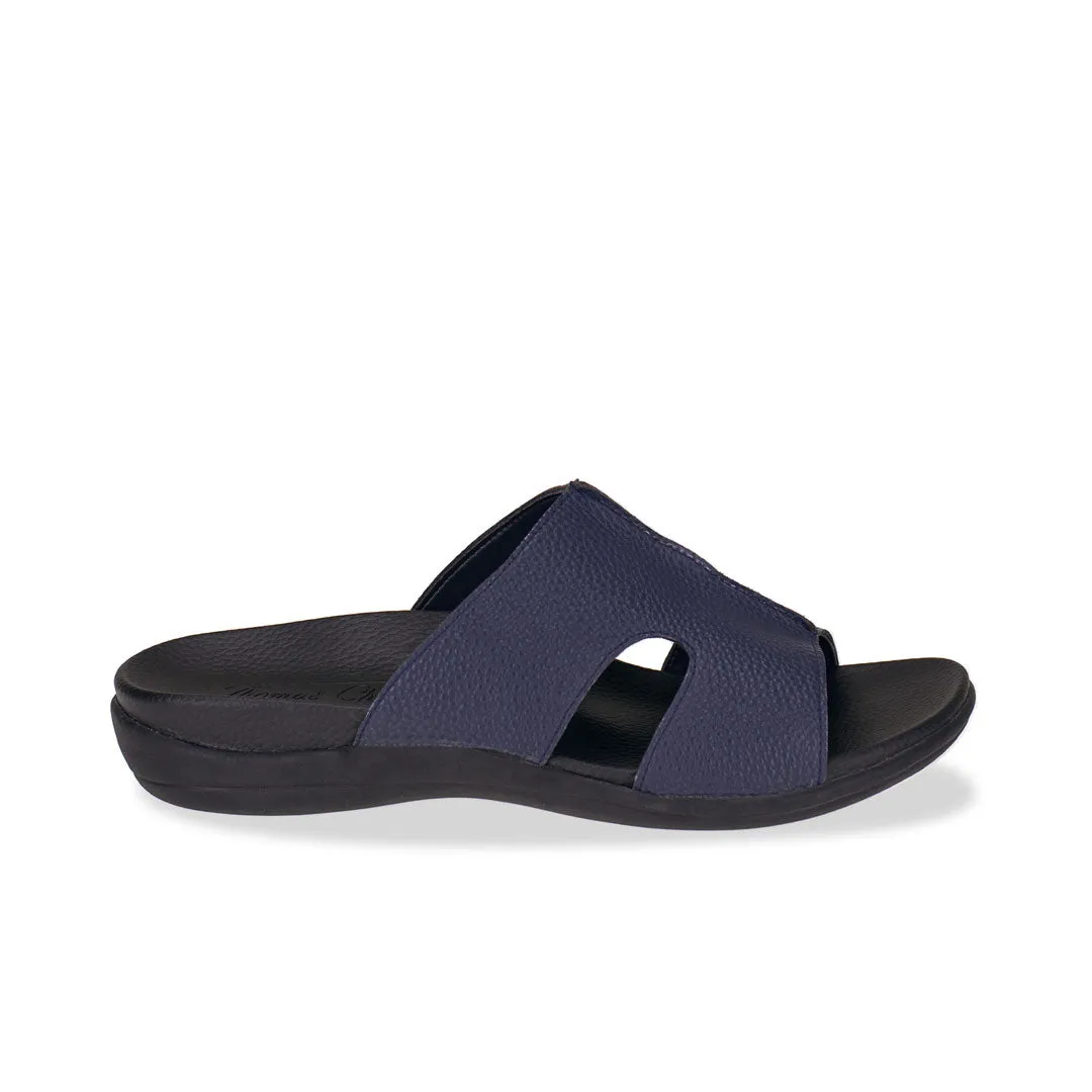 [Extra 20% off at cart] Men Ultra-Comfort Cutout Slide Sandals