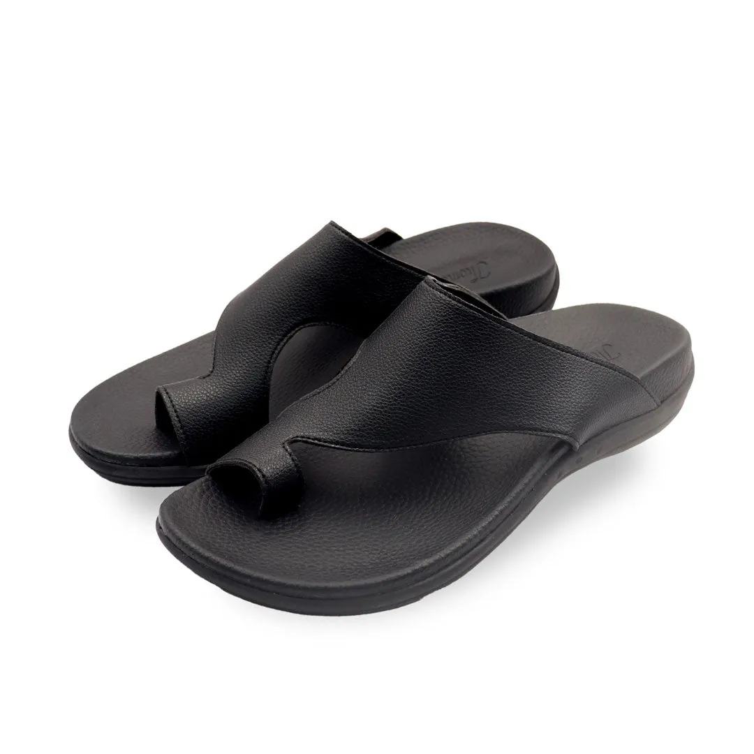 [EXTRA 20% off at cart] Simple Toe Strap Flat Sandals