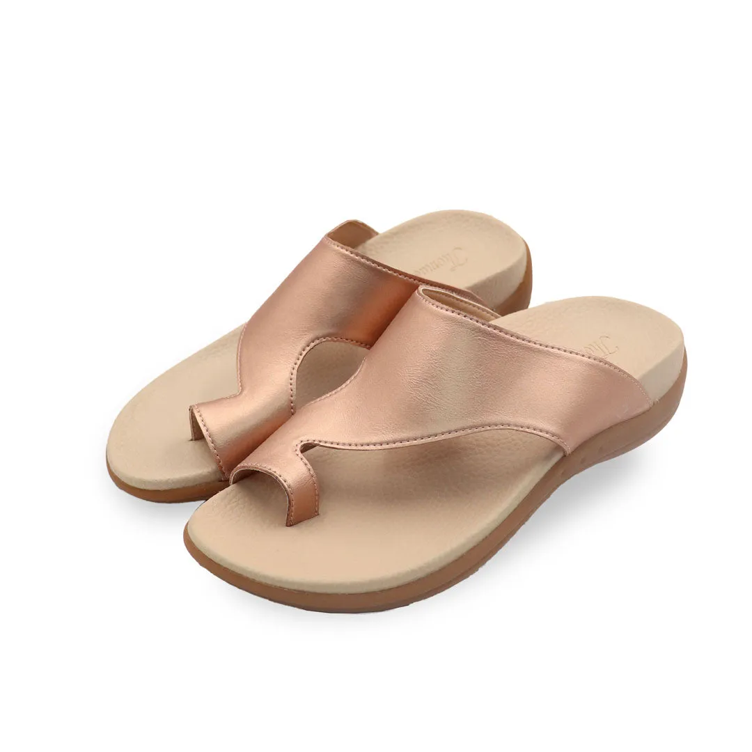 [EXTRA 20% off at cart] Simple Toe Strap Flat Sandals