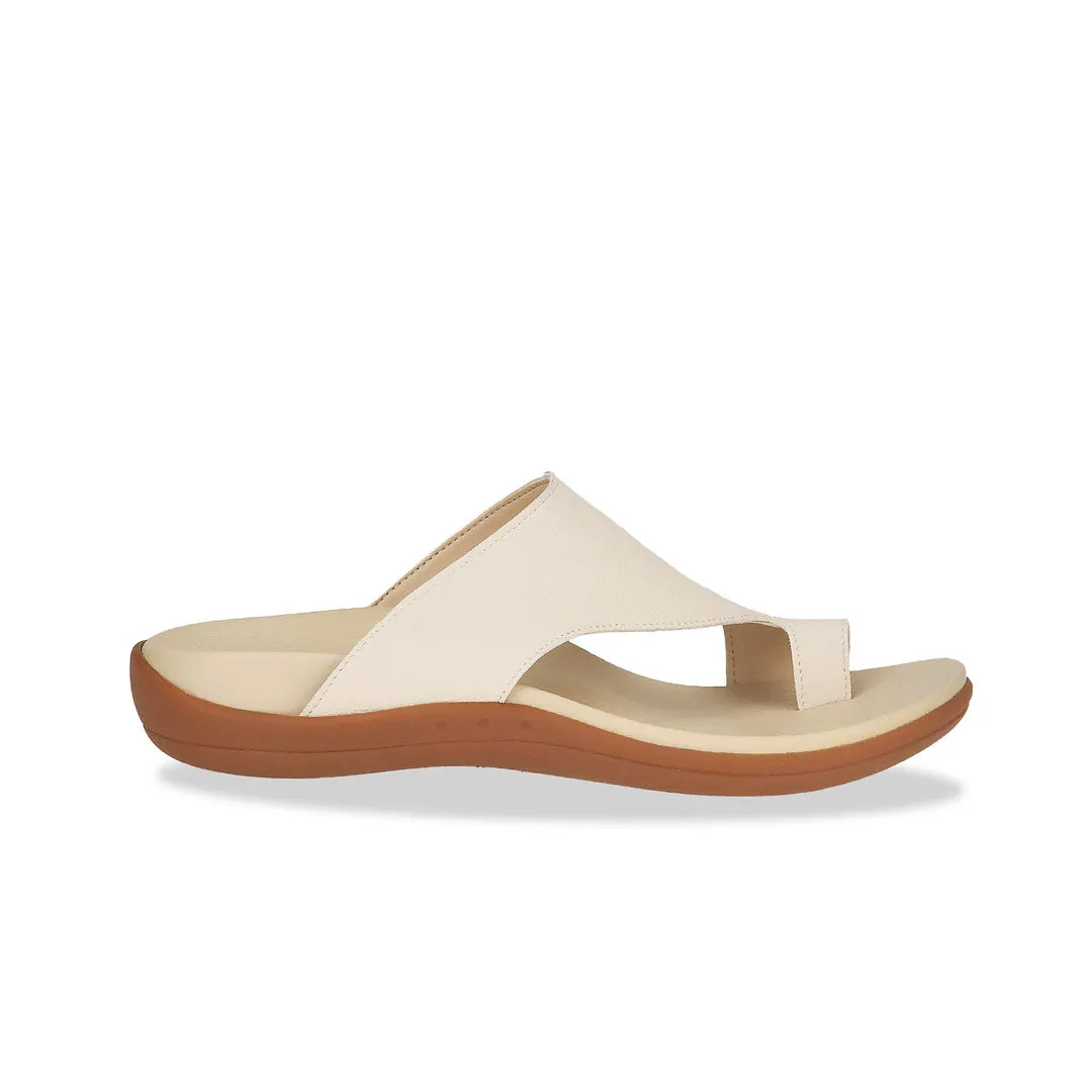 [EXTRA 20% off at cart] Simple Toe Strap Flat Sandals