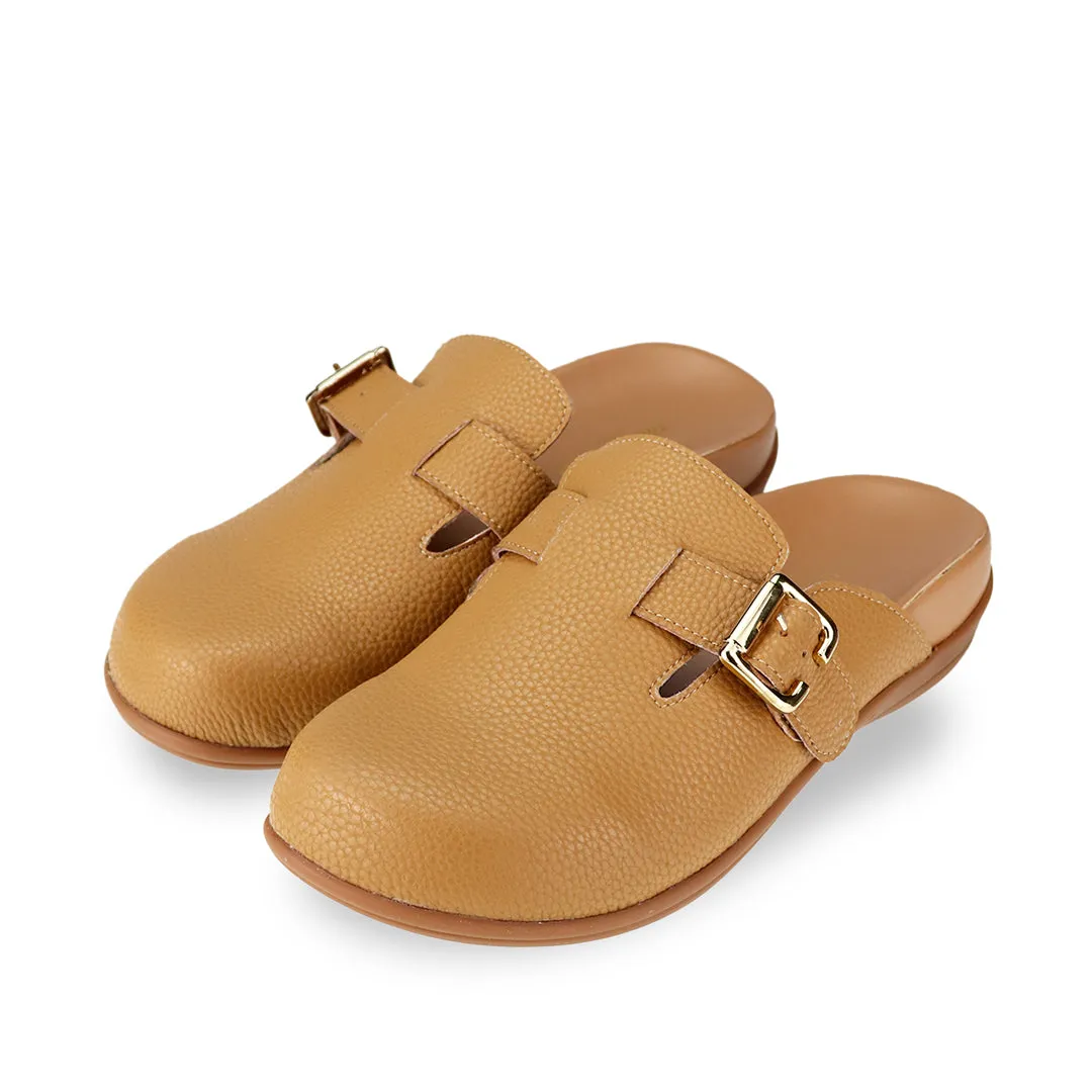 [Extra 20% off at cart][Unisex] Closed Toe Buckle Clog Sandals