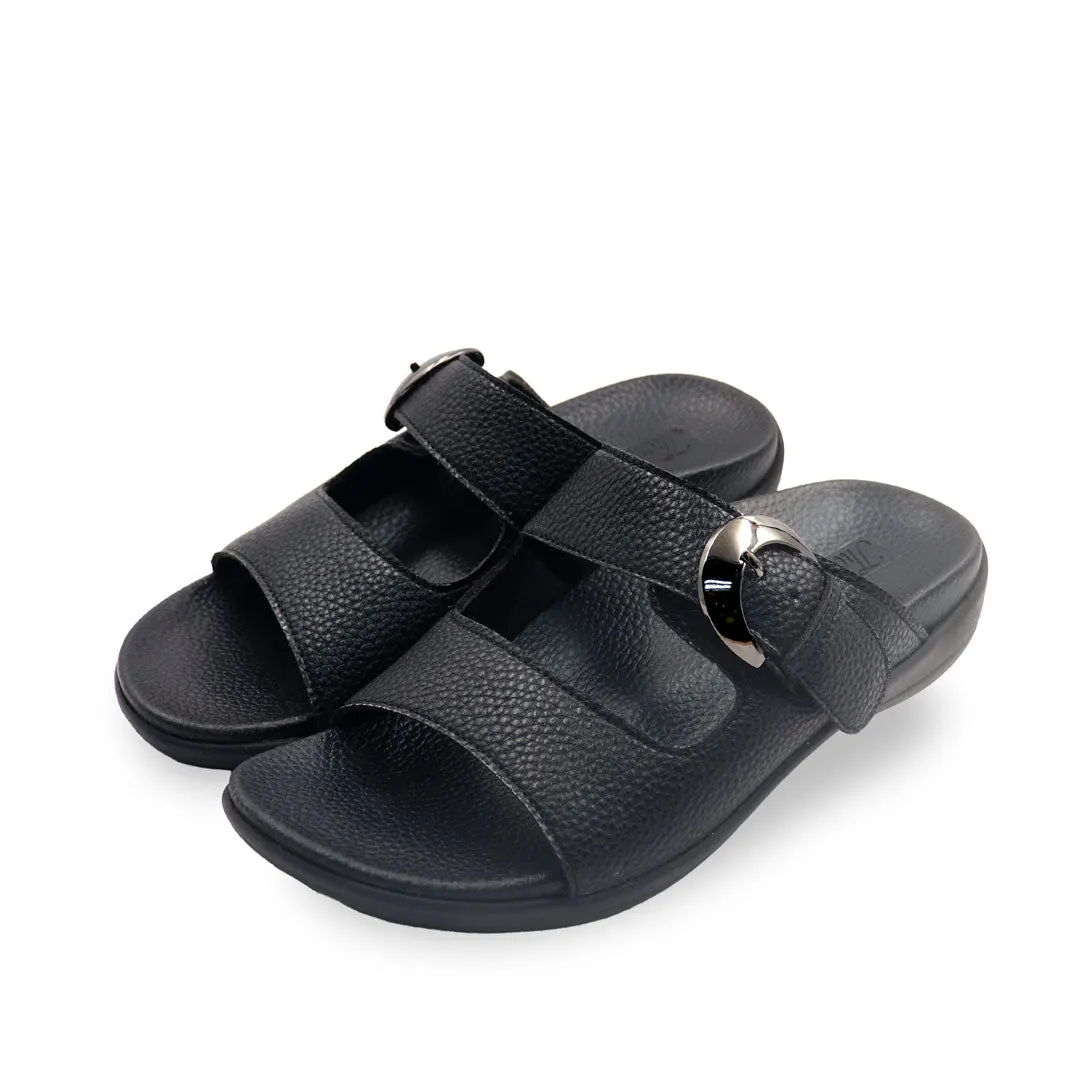 [EXTRA 20% off at cart][Wide-Fit] Great Coverage Buckle Flat Sandals