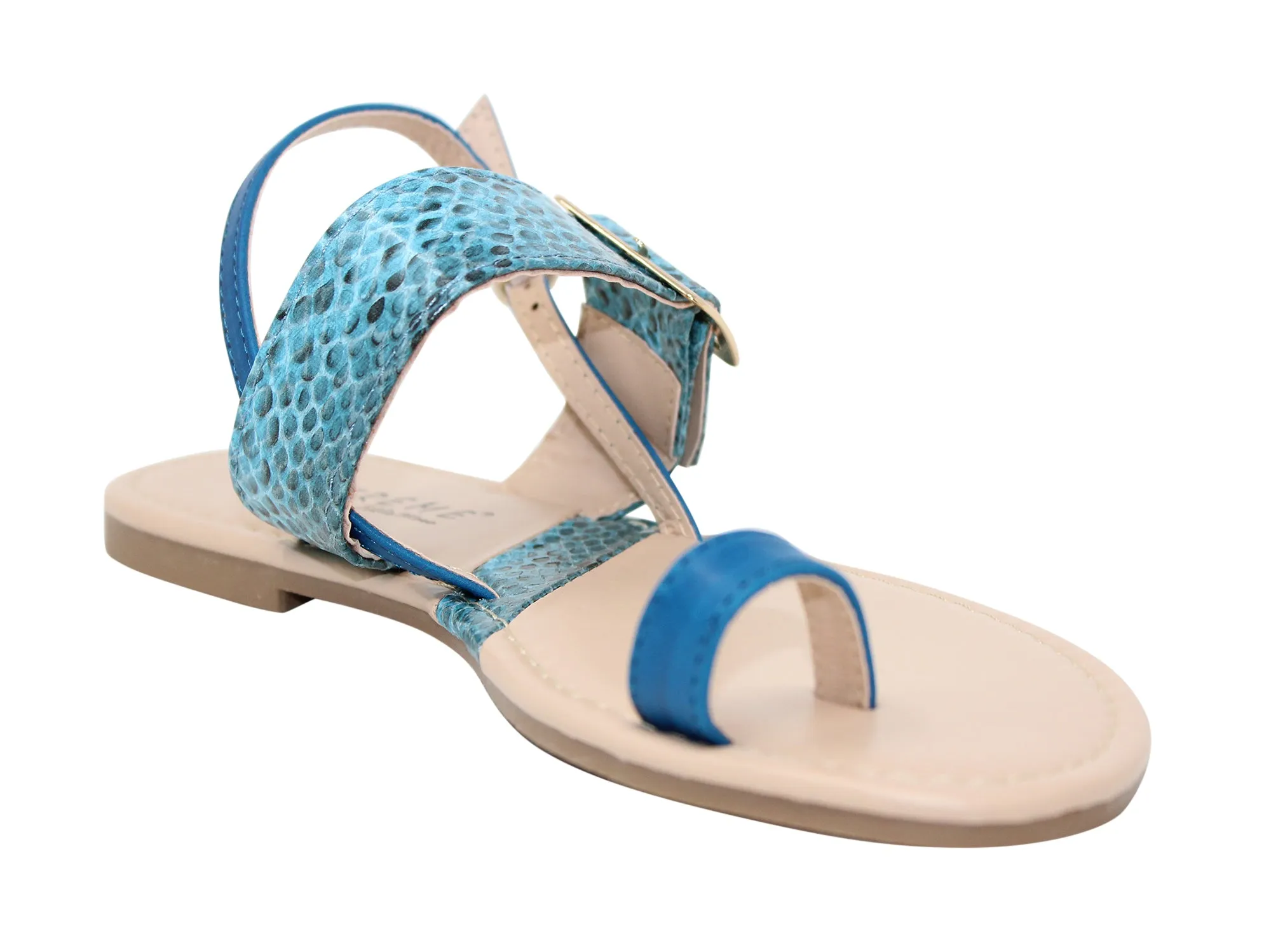 Extreme Shoes Women's Camilla Snakeskin Toe Sandal